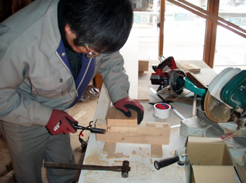 木造作工事
